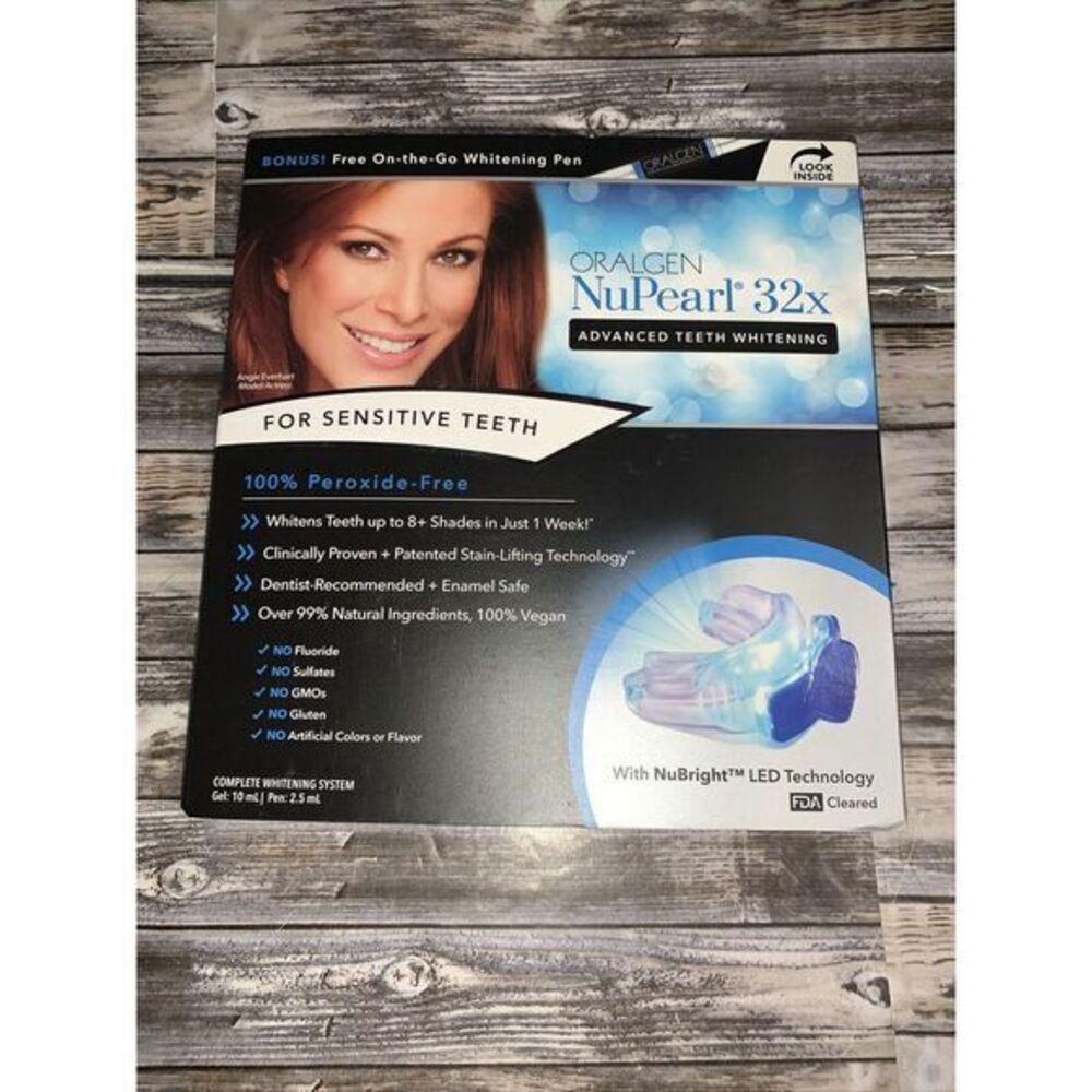 Oralgen NuPearl 32X Advanced Teeth Whitening for Sensitive Teeth Exp‎ Dec 2022